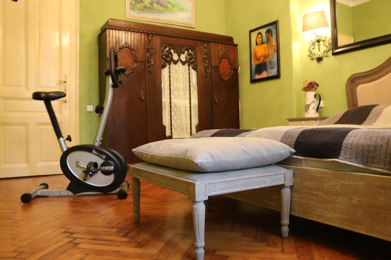 Retro Big Apartment With Two Balconies And Lift كارلوفي فاري المظهر الخارجي الصورة