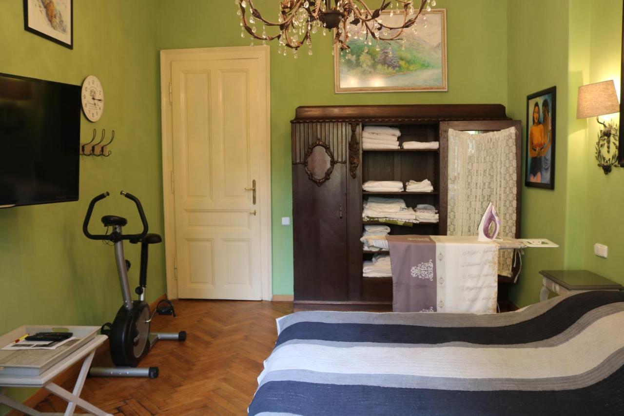 Retro Big Apartment With Two Balconies And Lift كارلوفي فاري المظهر الخارجي الصورة